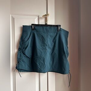 Teal Columbia Athletic Skort